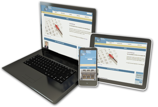 Responsive design supports all platforms